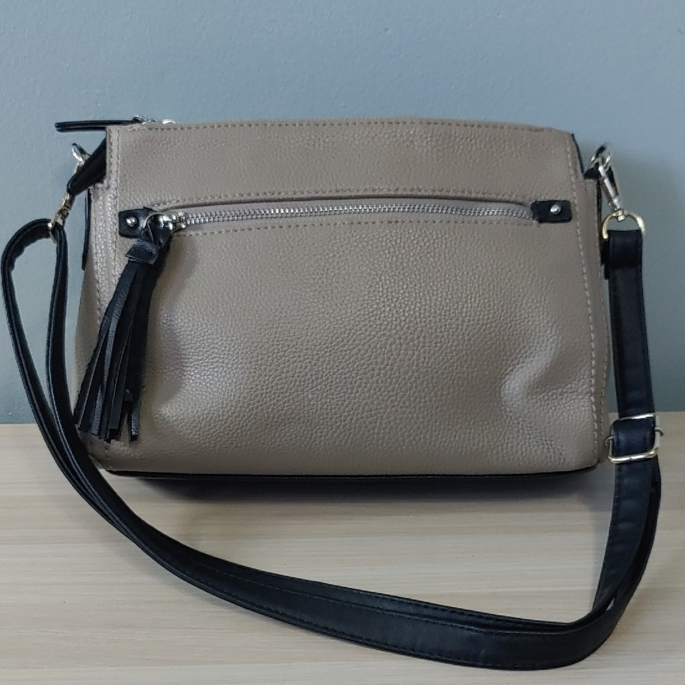 Chic Taupe Crossbody/Shoulder Bag